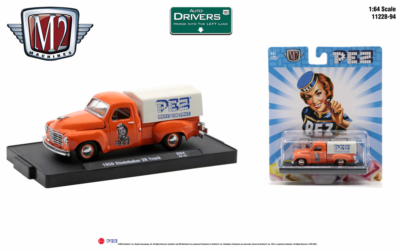M2 Machines Auto-Drivers 1:64 R94 1950 Studebaker 2R Truck
